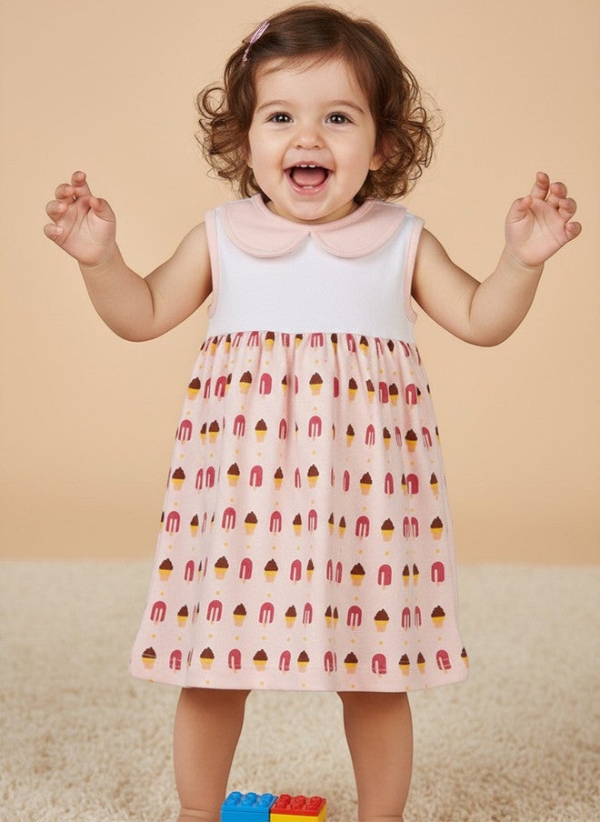 Bontots Infant Girls Organic Cotton Dress - Image 1